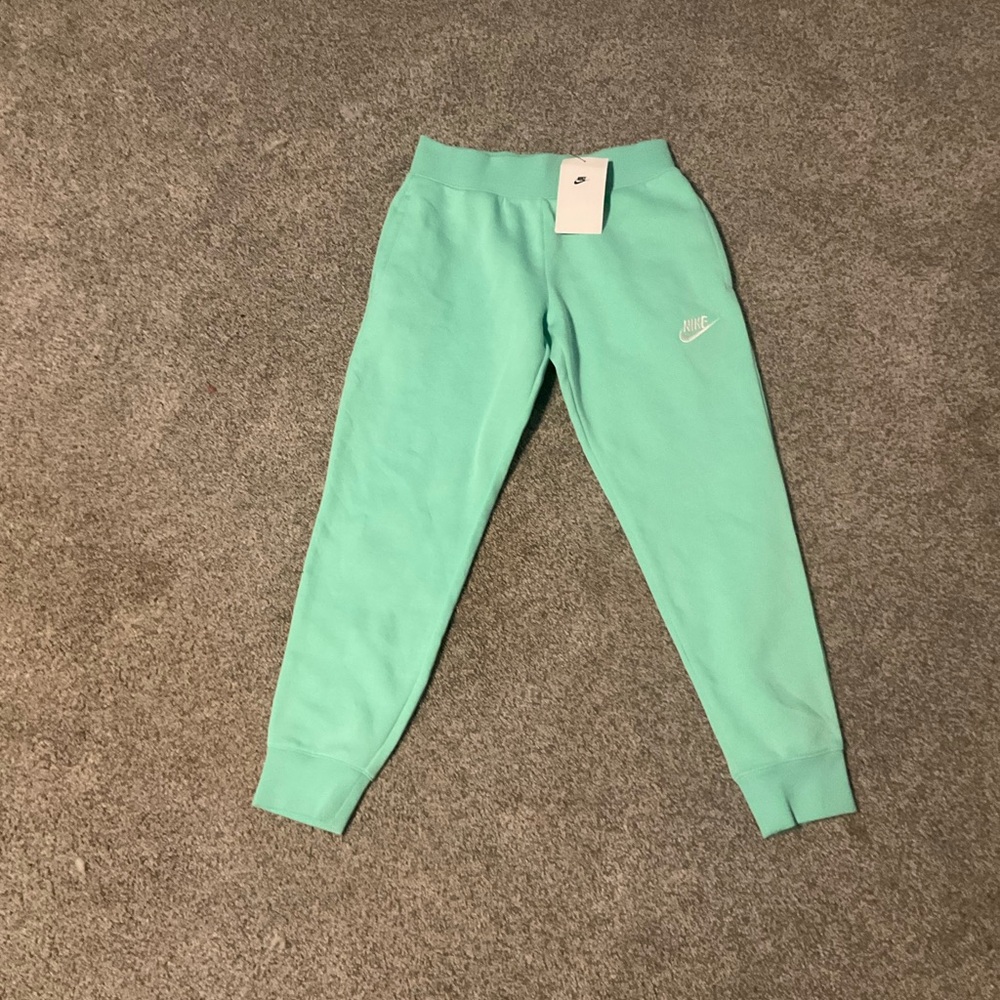 Nike Kids' Mint Green Sweatpants
